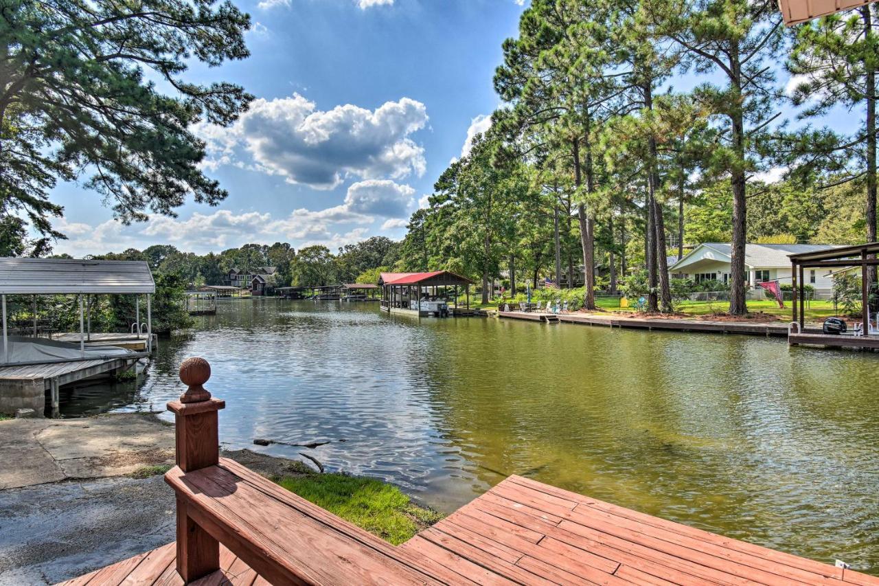 Hot Springs Home On Lake With Private Boat Dock! Luaran gambar