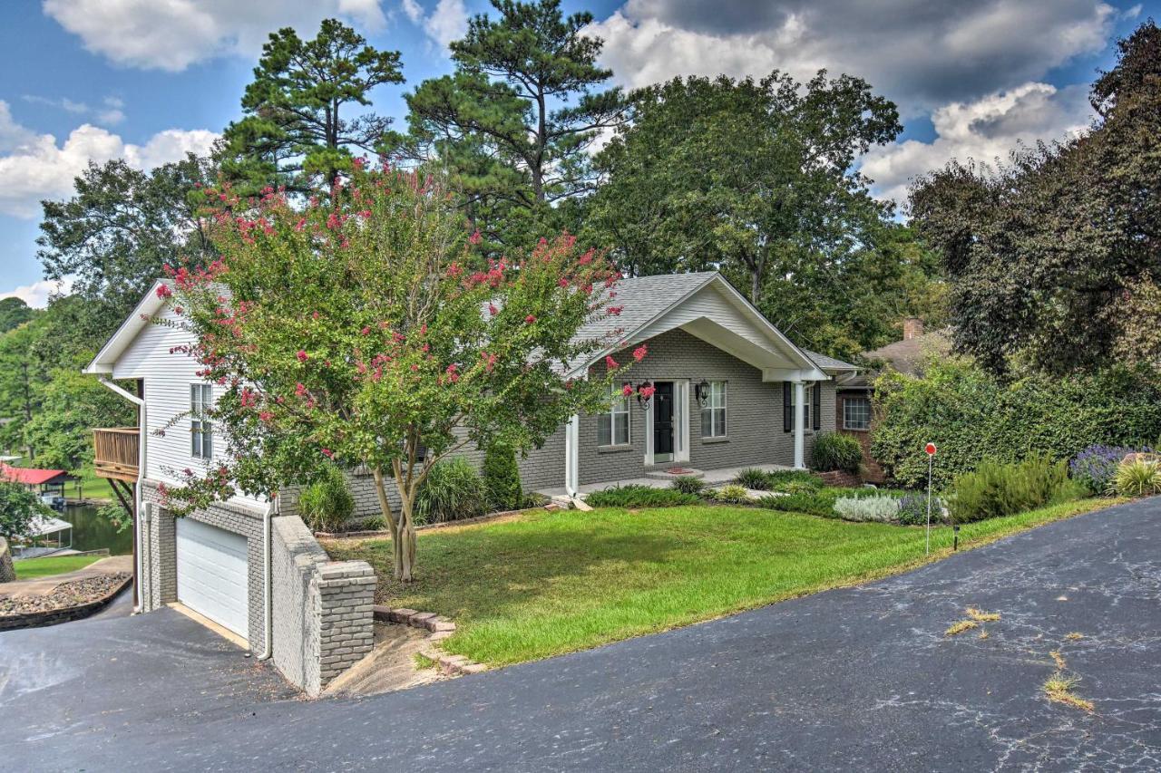 Hot Springs Home On Lake With Private Boat Dock! Luaran gambar